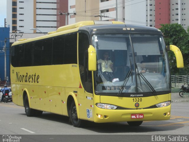 Viação Nordeste 1320 na cidade de Fortaleza, Ceará, Brasil, por Francisco Elder Oliveira dos Santos. Número da foto: #5790637.
