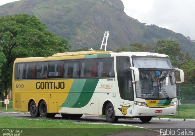 Empresa Gontijo de Transportes 12010 na cidade de Vitória, Espírito Santo, Brasil, por Fábio Sales. ID da foto: 5789979.