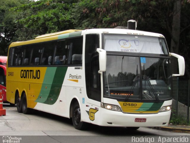 Empresa Gontijo de Transportes 12480 na cidade de São Paulo, São Paulo, Brasil, por Rodrigo  Aparecido. Número da foto: #5791895.