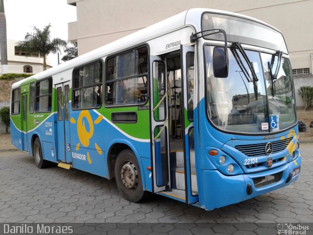 Nova Transporte 22104 na cidade de Cariacica, Espírito Santo, Brasil, por Danilo Moraes. ID da foto: 5791857.