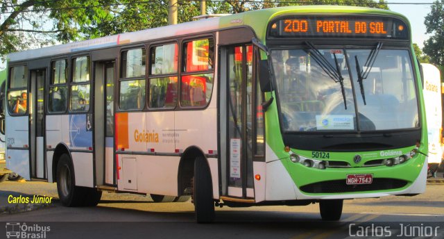 Rápido Araguaia 50124 na cidade de Goiânia, Goiás, Brasil, por Carlos Júnior. Número da foto: #5792402.