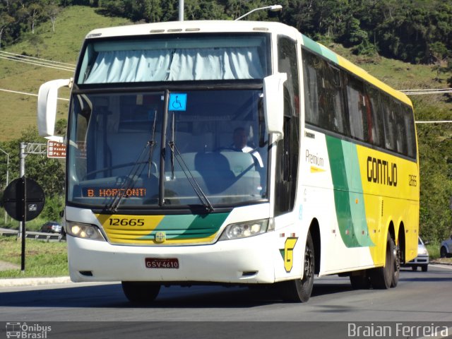 Empresa Gontijo de Transportes 12665 na cidade de Viana, Espírito Santo, Brasil, por Braian Ferreira. ID da foto: 5792196.