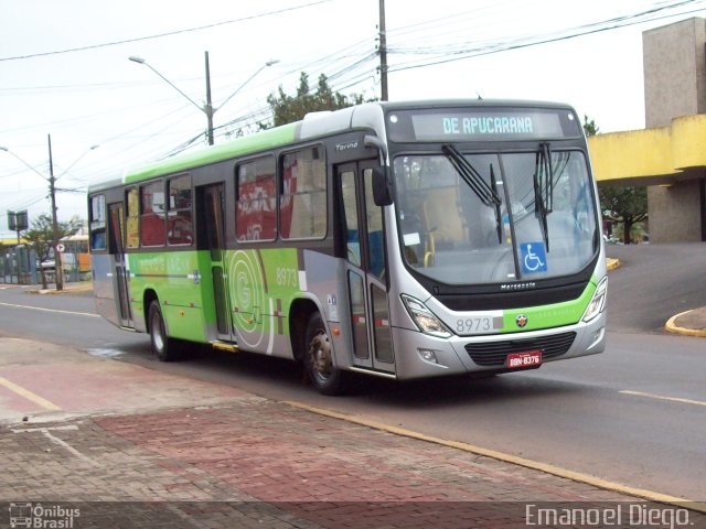 Viação Garcia 8973 na cidade de Apucarana, Paraná, Brasil, por Emanoel Diego.. Número da foto: #5793532.