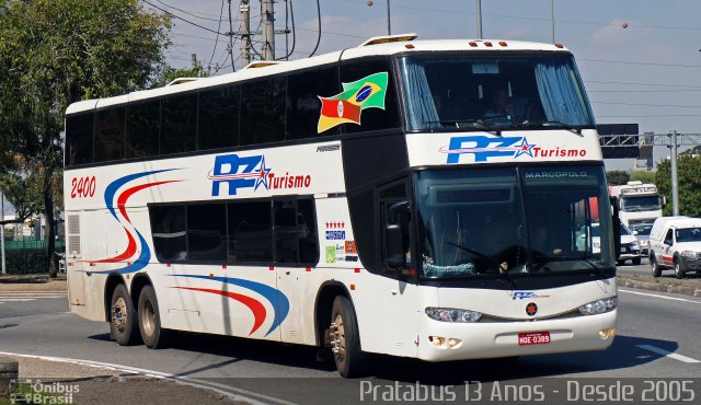 Ônibus Particulares 2400 na cidade de São Paulo, São Paulo, Brasil, por Cristiano Soares da Silva. ID da foto: 5793632.