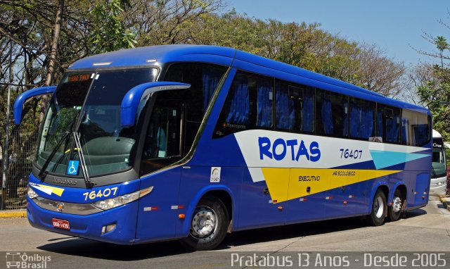 RodeRotas - Rotas de Viação do Triângulo 76407 na cidade de São Paulo, São Paulo, Brasil, por Cristiano Soares da Silva. ID da foto: 5793107.