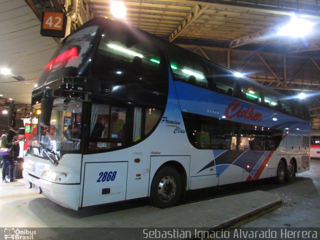 Cidher 2868 na cidade de Santiago, Santiago, Metropolitana de Santiago, Chile, por Sebastián Ignacio Alvarado Herrera. ID da foto: 5792486.