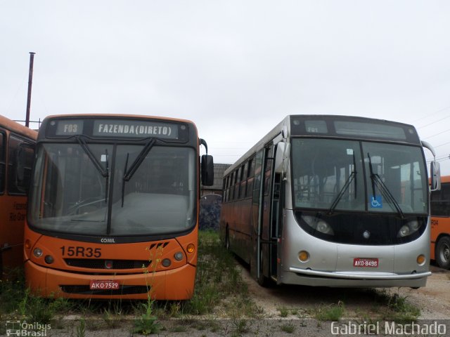 Leblon Transporte de Passageiros 15R35 na cidade de Fazenda Rio Grande, Paraná, Brasil, por Gabriel Machado. ID da foto: 5796088.