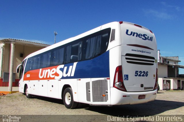 Unesul de Transportes 5226 na cidade de Pantano Grande, Rio Grande do Sul, Brasil, por Daniel Espindola Dorneles. ID da foto: 5794501.