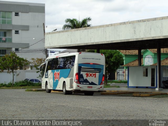 Auto Viação 1001 RJ 108.322 na cidade de Campos dos Goytacazes, Rio de Janeiro, Brasil, por Luis Otávio Vicente Domingues. ID da foto: 5795761.