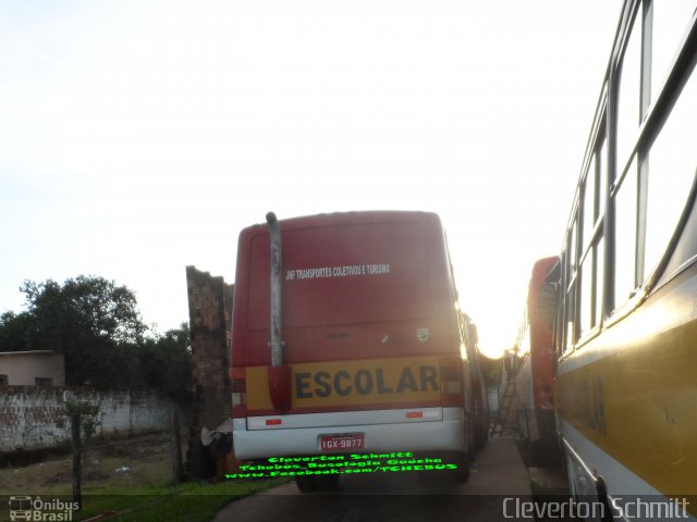 JNF Fretamento e Turismo 9877 na cidade de Cachoeira do Sul, Rio Grande do Sul, Brasil, por Cleverton Schmitt. Número da foto: #5794939.