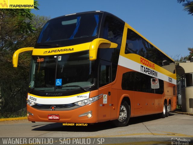 Viação Itapemirim 6025 na cidade de São Paulo, São Paulo, Brasil, por Wágner  Gontijo. Número da foto: #5847718.