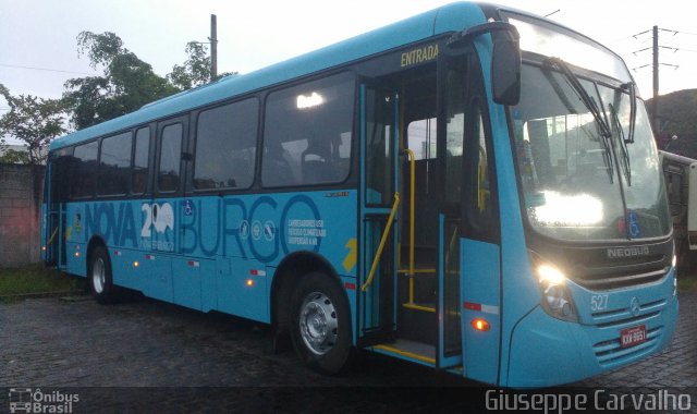 FAOL - Friburgo Auto Ônibus 527 na cidade de Nova Friburgo, Rio de Janeiro, Brasil, por Giuseppe Carvalho. ID da foto: 5847175.