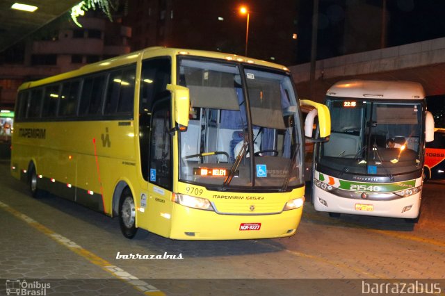 Viação Itapemirim 9709 na cidade de Belo Horizonte, Minas Gerais, Brasil, por Rodrigo Barraza. Número da foto: #5846334.