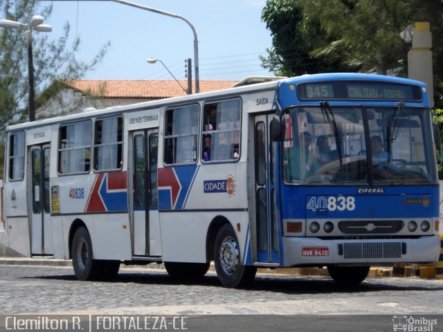 Viação Cidade Luz 40838 na cidade de Fortaleza, Ceará, Brasil, por Clemilton Rodrigues . Número da foto: #5847120.