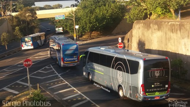 Viação Garcia 8124 na cidade de Campinas, São Paulo, Brasil, por Sérgio de Sousa Elias. Número da foto: #5846490.