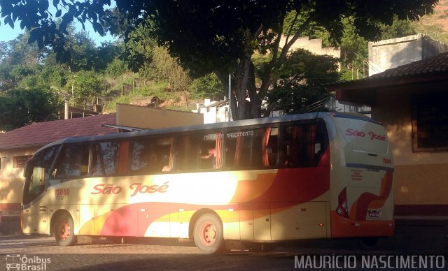 São José Turismo 15080 na cidade de São Pedro dos Ferros, Minas Gerais, Brasil, por Maurício Nascimento. Número da foto: #5846761.