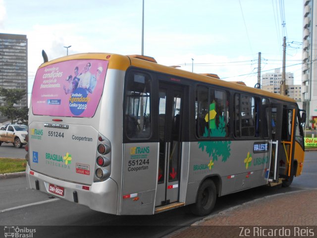 Coopertran 551241 na cidade de Águas Claras, Distrito Federal, Brasil, por Zé Ricardo Reis. Número da foto: #5848389.