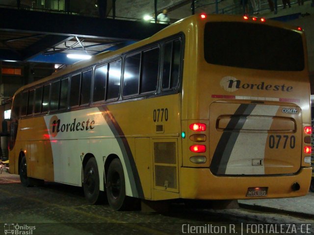 Viação Nordeste 0770 na cidade de Fortaleza, Ceará, Brasil, por Clemilton Rodrigues . Número da foto: #5847047.