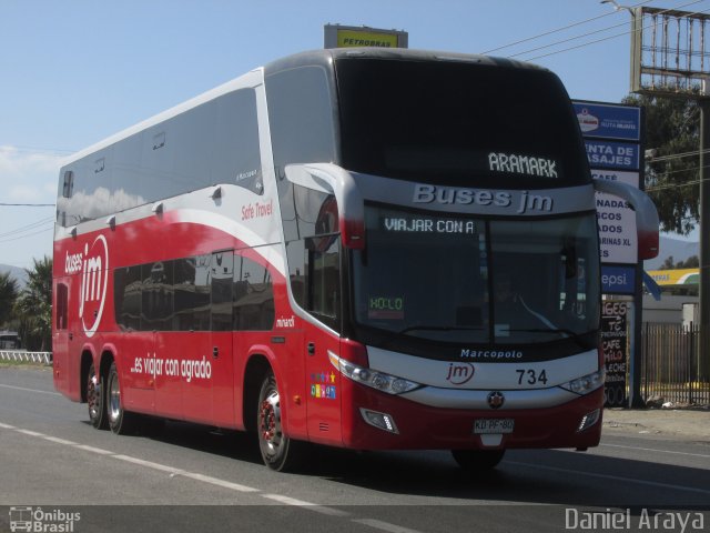 Buses JM 734 na cidade de , por Araya Daniel . Número da foto: #5867373.