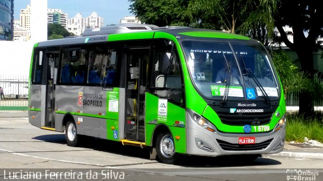 Transcooper > Norte Buss 1 6709 na cidade de São Paulo, São Paulo, Brasil, por Luciano Ferreira da Silva. ID da foto: 5867295.