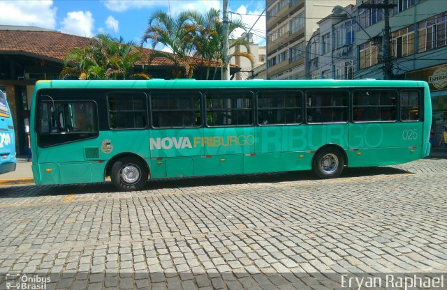 FAOL - Friburgo Auto Ônibus 025 na cidade de Nova Friburgo, Rio de Janeiro, Brasil, por Eryan Raphael. ID da foto: 5868548.