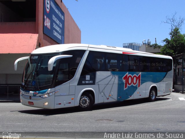 Auto Viação 1001 RJ 108.393 na cidade de Rio de Janeiro, Rio de Janeiro, Brasil, por André Luiz Gomes de Souza. ID da foto: 5869224.