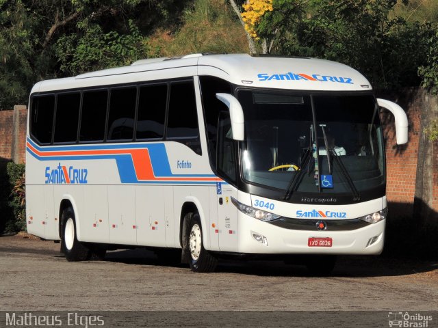 VUSC - Viação União Santa Cruz 3040 na cidade de Santa Maria, Rio Grande do Sul, Brasil, por Matheus Etges. Número da foto: #5869164.