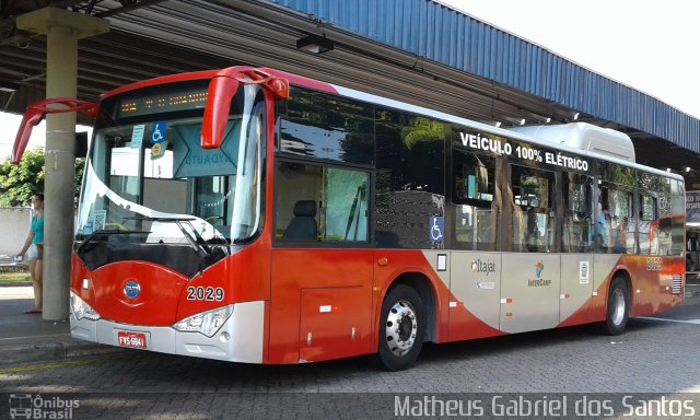 Itajaí Transportes Coletivos 2029 na cidade de Campinas, São Paulo, Brasil, por Matheus Gabriel dos Santos. Número da foto: #5868565.