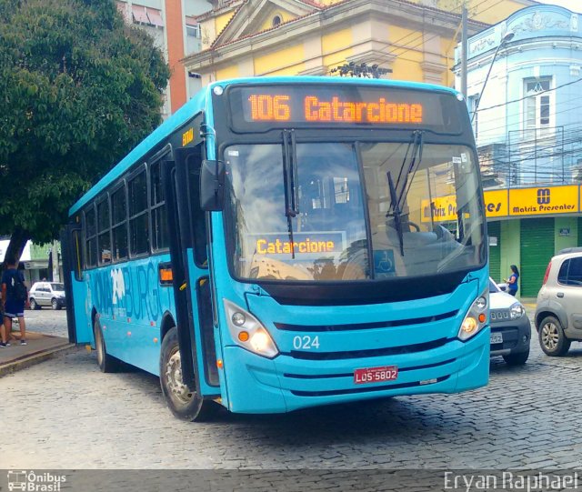 FAOL - Friburgo Auto Ônibus 024 na cidade de Nova Friburgo, Rio de Janeiro, Brasil, por Eryan Raphael. Número da foto: #5868098.