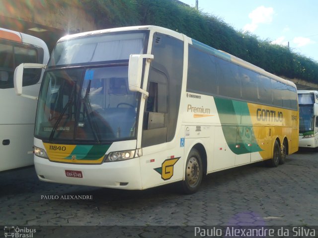 Empresa Gontijo de Transportes 11840 na cidade de Belo Horizonte, Minas Gerais, Brasil, por Paulo Alexandre da Silva. ID da foto: 5870593.