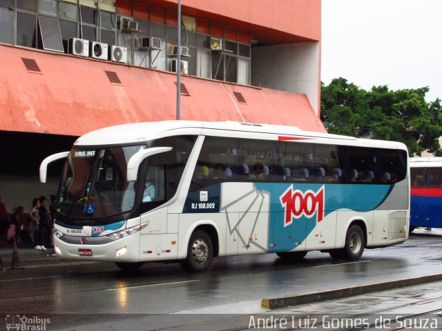 Auto Viação 1001 RJ 108.002 na cidade de Rio de Janeiro, Rio de Janeiro, Brasil, por André Luiz Gomes de Souza. Número da foto: #5871612.