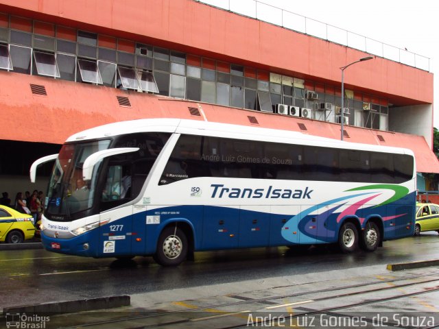 Trans Isaak Turismo 1277 na cidade de Rio de Janeiro, Rio de Janeiro, Brasil, por André Luiz Gomes de Souza. Número da foto: #5871562.