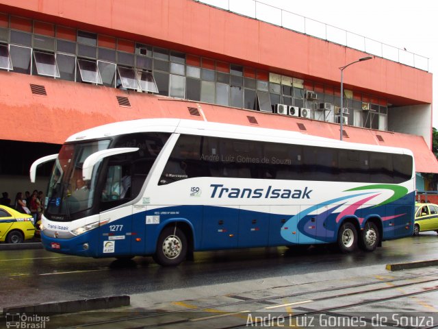 Trans Isaak Turismo 1277 na cidade de Rio de Janeiro, Rio de Janeiro, Brasil, por André Luiz Gomes de Souza. ID da foto: 5871562.