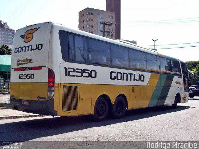 Empresa Gontijo de Transportes 12350 na cidade de São Paulo, São Paulo, Brasil, por Rodrigo Piragibe. ID da foto: 5873460.