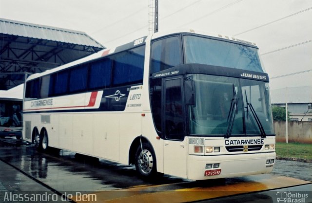 Auto Viação Catarinense 9800 na cidade de São Paulo, São Paulo, Brasil, por Alessandro de Bem Barros. ID da foto: 5872958.