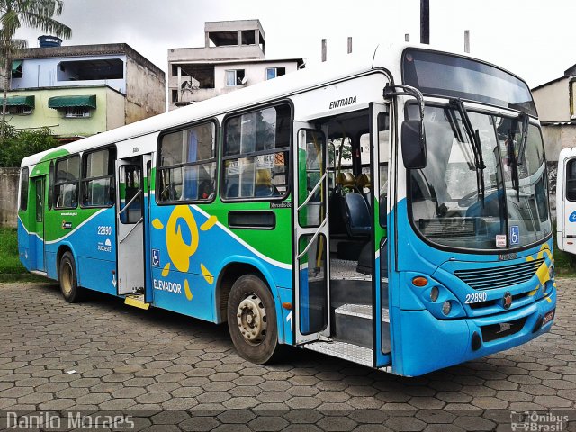 Nova Transporte 22890 na cidade de Cariacica, Espírito Santo, Brasil, por Danilo Moraes. Número da foto: #5873476.