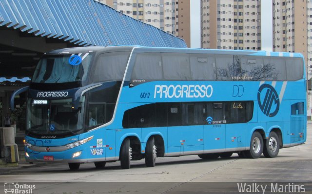 Auto Viação Progresso 6017 na cidade de Natal, Rio Grande do Norte, Brasil, por Walky Martins Nascimento. ID da foto: 5873764.