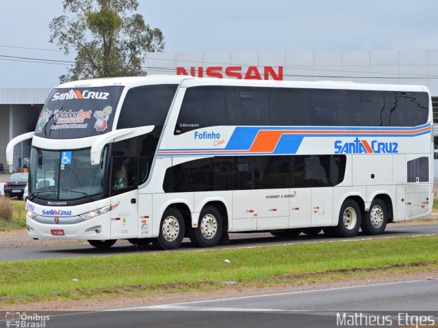 VUSC - Viação União Santa Cruz 2450 na cidade de Santa Cruz do Sul, Rio Grande do Sul, Brasil, por Matheus Etges. Número da foto: #5873644.