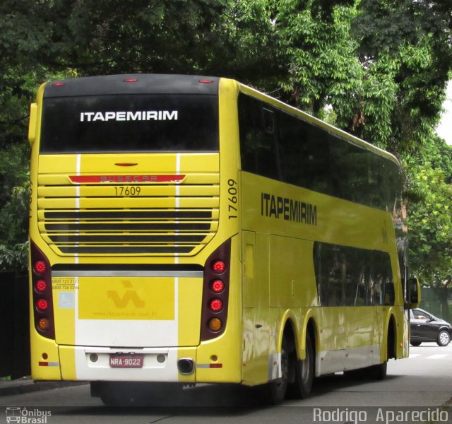 Viação Itapemirim 17609 na cidade de São Paulo, São Paulo, Brasil, por Rodrigo  Aparecido. ID da foto: 5872533.