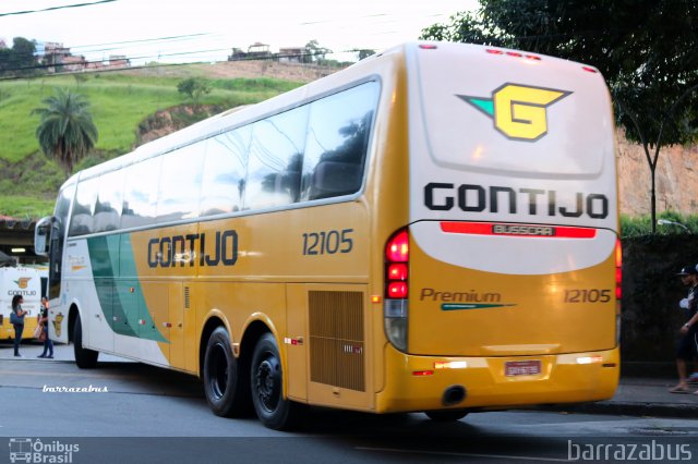 Empresa Gontijo de Transportes 12105 na cidade de Belo Horizonte, Minas Gerais, Brasil, por Rodrigo Barraza. Número da foto: #5872805.