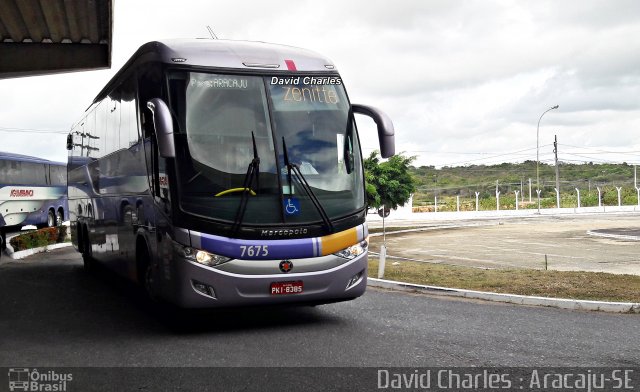 Rota Transportes Rodoviários 7675 na cidade de Aracaju, Sergipe, Brasil, por David  Souza. ID da foto: 5873266.