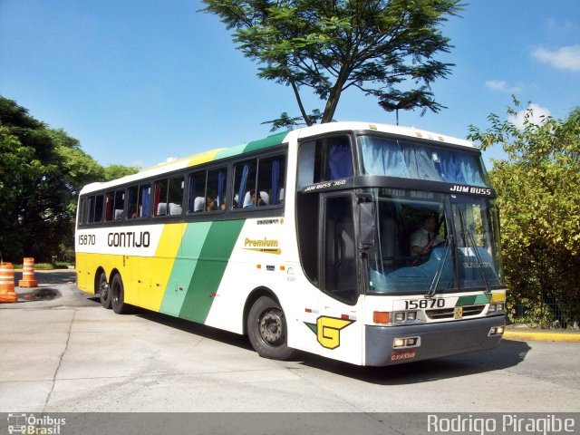 Empresa Gontijo de Transportes 15870 na cidade de São Paulo, São Paulo, Brasil, por Rodrigo Piragibe. ID da foto: 5873425.