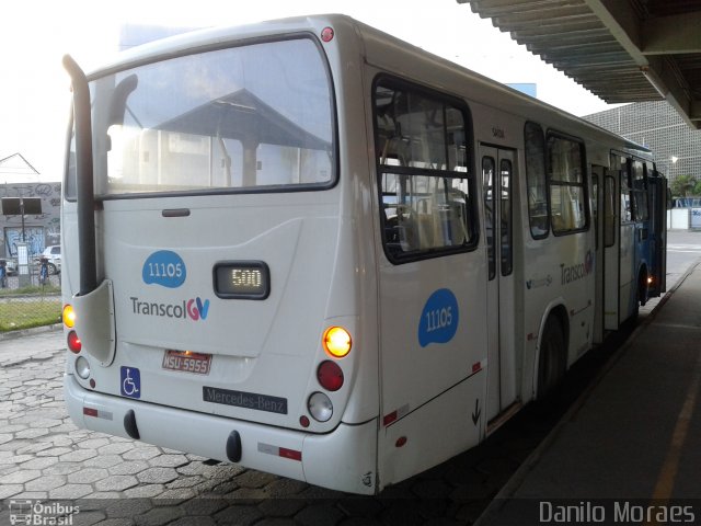 Metropolitana Transportes e Serviços 11105 na cidade de Vila Velha, Espírito Santo, Brasil, por Danilo Moraes. ID da foto: 5872809.