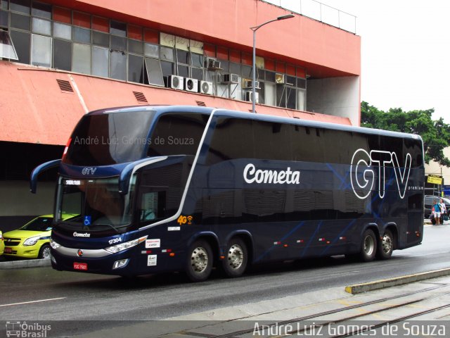 Viação Cometa 17304 na cidade de Rio de Janeiro, Rio de Janeiro, Brasil, por André Luiz Gomes de Souza. Número da foto: #5875505.