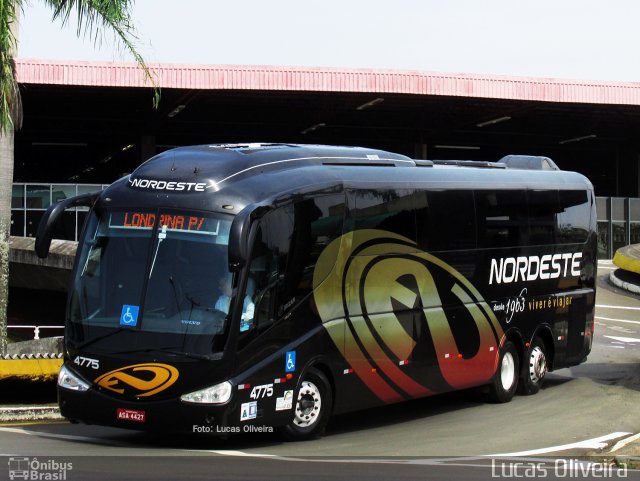Expresso Nordeste 4775 na cidade de Londrina, Paraná, Brasil, por Lucas Oliveira . Número da foto: #5875887.