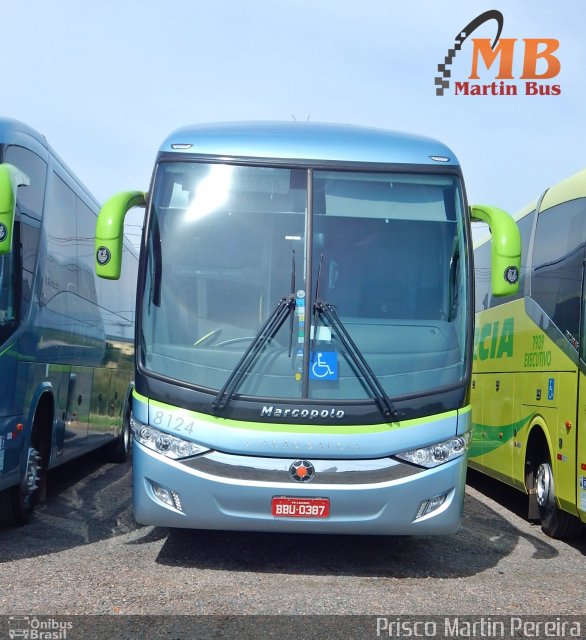 Viação Garcia 8124 na cidade de Campinas, São Paulo, Brasil, por Prisco Martin Pereira. Número da foto: #5875511.