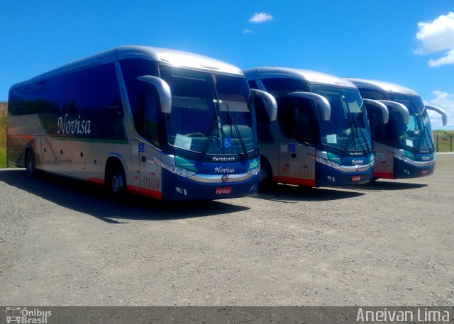 Novisa Transportes Rodoviários e Serviços 0109 na cidade de Camaçari, Bahia, Brasil, por Aneivan Lima. ID da foto: 5875900.