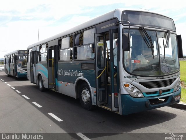 Viação Tabuazeiro 4457 na cidade de Vitória, Espírito Santo, Brasil, por Danilo Moraes. Número da foto: #5875018.