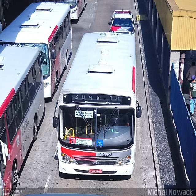 Allibus Transportes 4 5553 na cidade de São Paulo, São Paulo, Brasil, por Michel Nowacki. Número da foto: #5878512.