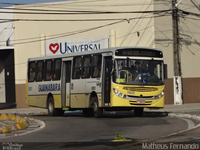 Transportes Guanabara 1931 na cidade de Natal, Rio Grande do Norte, Brasil, por Matheus Fernando. ID da foto: 5877480.